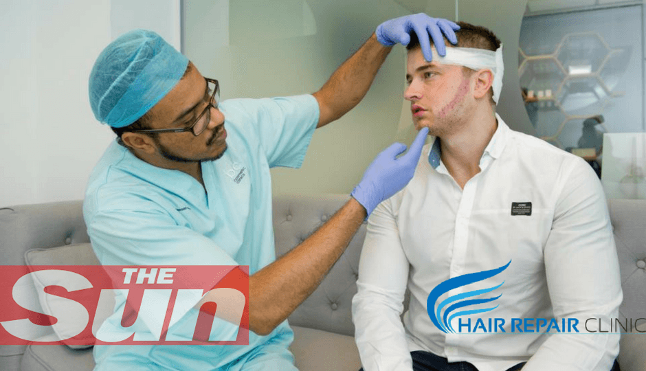 Our Beard Transplant in The Sun