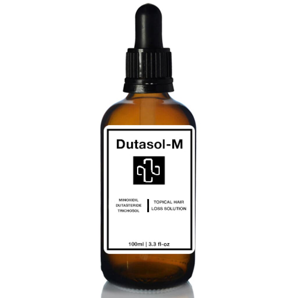 DUTASOL Topical Dutasteride 0.1 percent with Minoxidil 10 percent in TrichoSol 100ml bottle