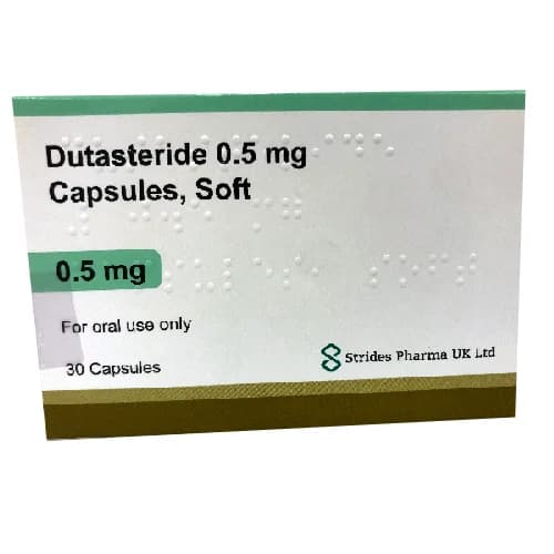Dutasteride 0.5mg Capsules