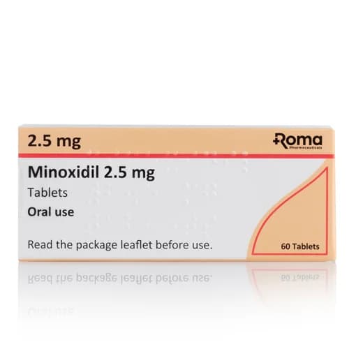 Oral Minoxidil Tablets USP 2.5mg Tablets for Hair Loss - Loniten Generic