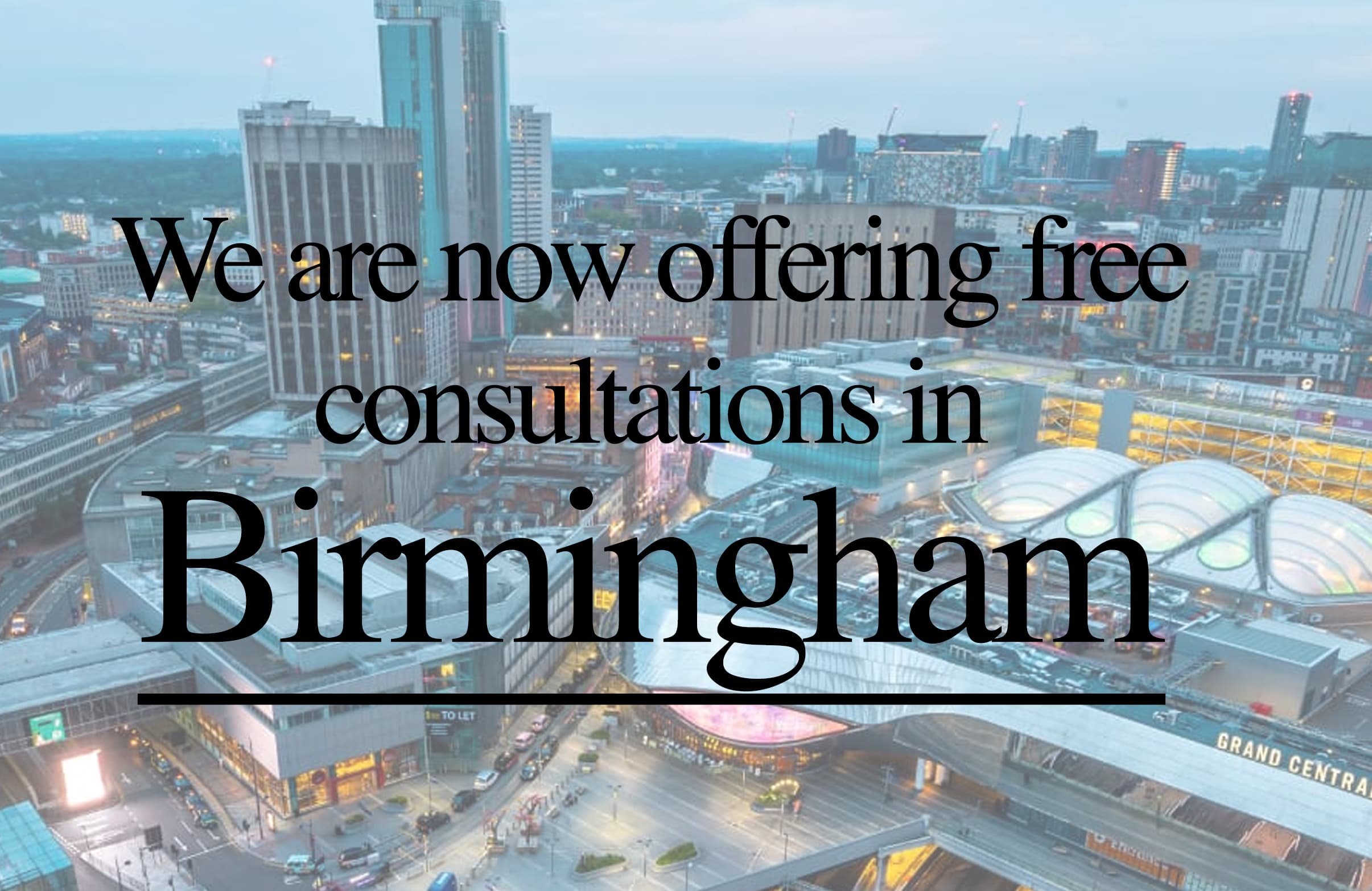 We are now offering free consultations in Birmingham Hair Repair Clinic
