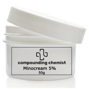 Minocream 5% Minoxidil Hair & Beard Cream With Tretinoin 50g