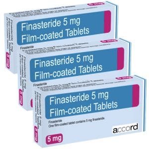 Finasteride 5mg Oral Hair Loss Treatment - 12 Months 2 Accord