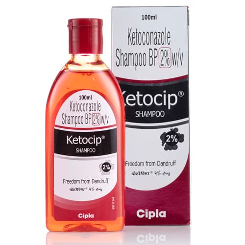 Ketocip Shampoo 2% Ketoconazole 100ml product image