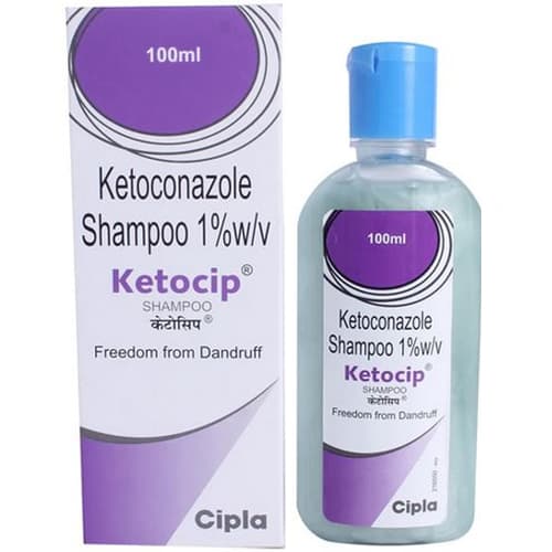 Ketocip Shampoo 1% Ketoconazole 100ml product image